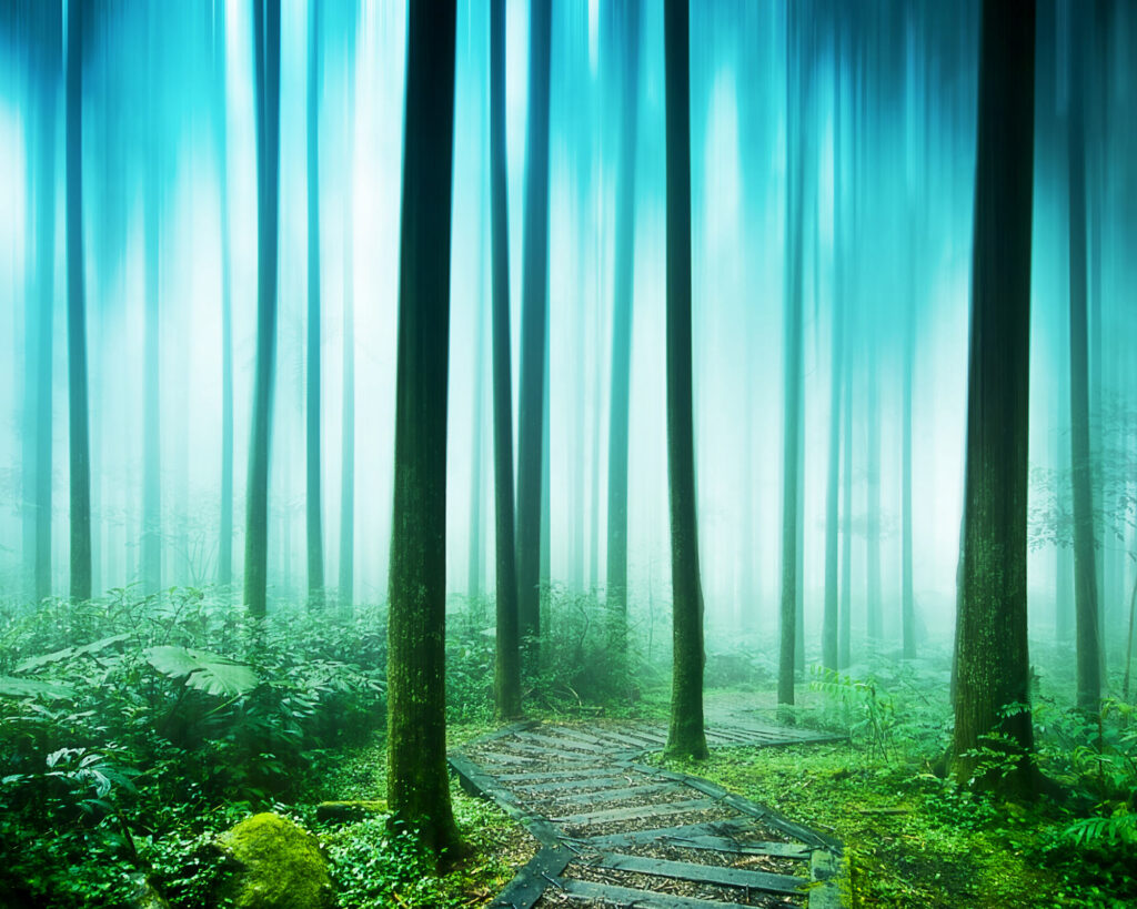 path through the forest